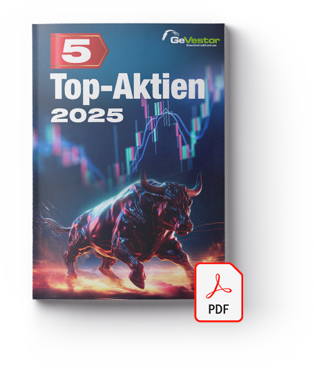 Cover des PDF-Reports: 5 Top-Aktien 2025