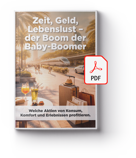 Cover des PDF-Reports: Zeit, Geld, Lebenslust - der Boom der Baby-Boomer
