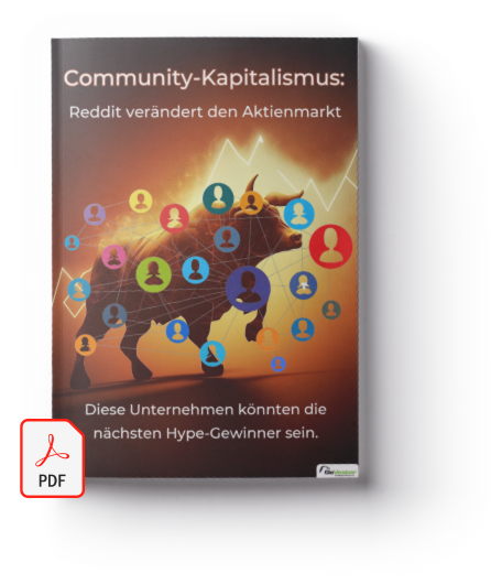 Cover des PDF-Reports: Community-Kapitalismus: Reddit verändert den Aktienmarkt - Diese Unternehmen könnten die nächsten Hype-Gewinner sein.