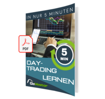 Cover des PDF-Reports: In nur 5 Minuten - Daytrading lernen 