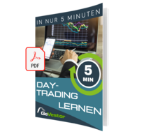 Cover des PDF-Reports: In nur 5 Minuten - Daytrading lernen 