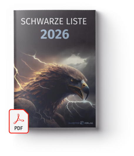Cover des PDF-Reports: Schwarzer Liste 2026