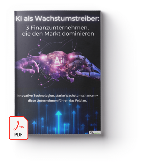 Cover des PDF-Reports: KI als Wachstumstreiber: 3 Finanzunternehmen, die den Markt dominieren - Innovative Technologien, starke Wachstumschancen - diese Unternehmen führen das Feld an.