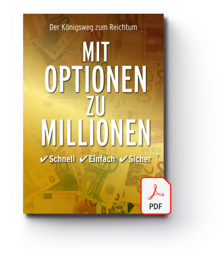 Cover des PDF-Reports: Mit Optionen zu Millionen - Schnell - Einfach - Sicher